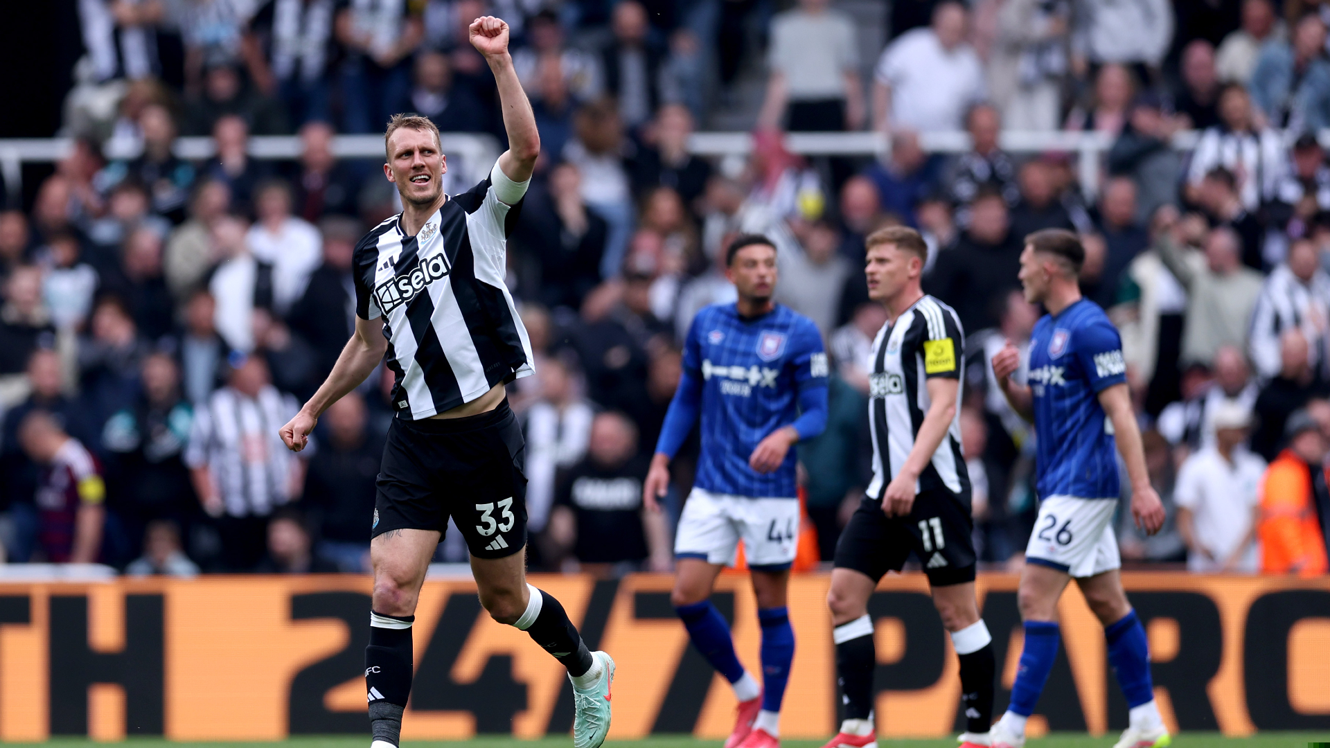 Newcastle 3-0 Ipswich | Highlights