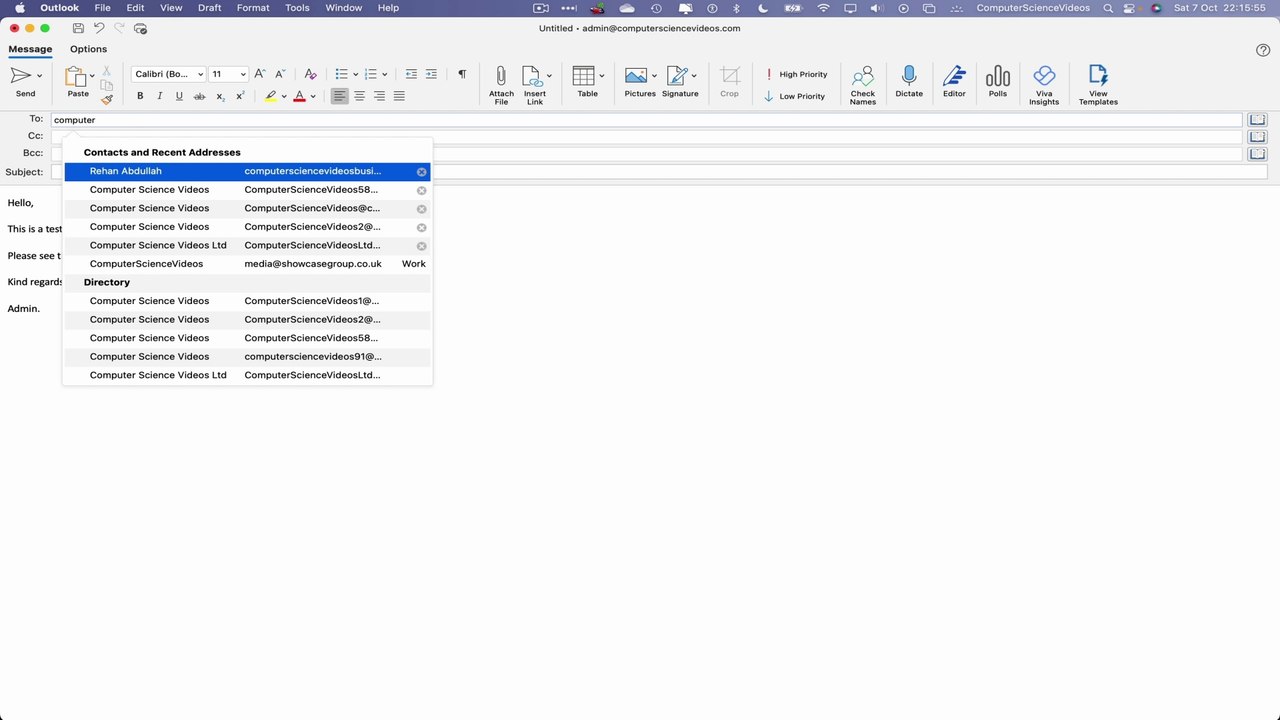 How to ATTACH an Image to Your Email On Microsoft Outlook Using a Mac Computer - Basic Tutorial
