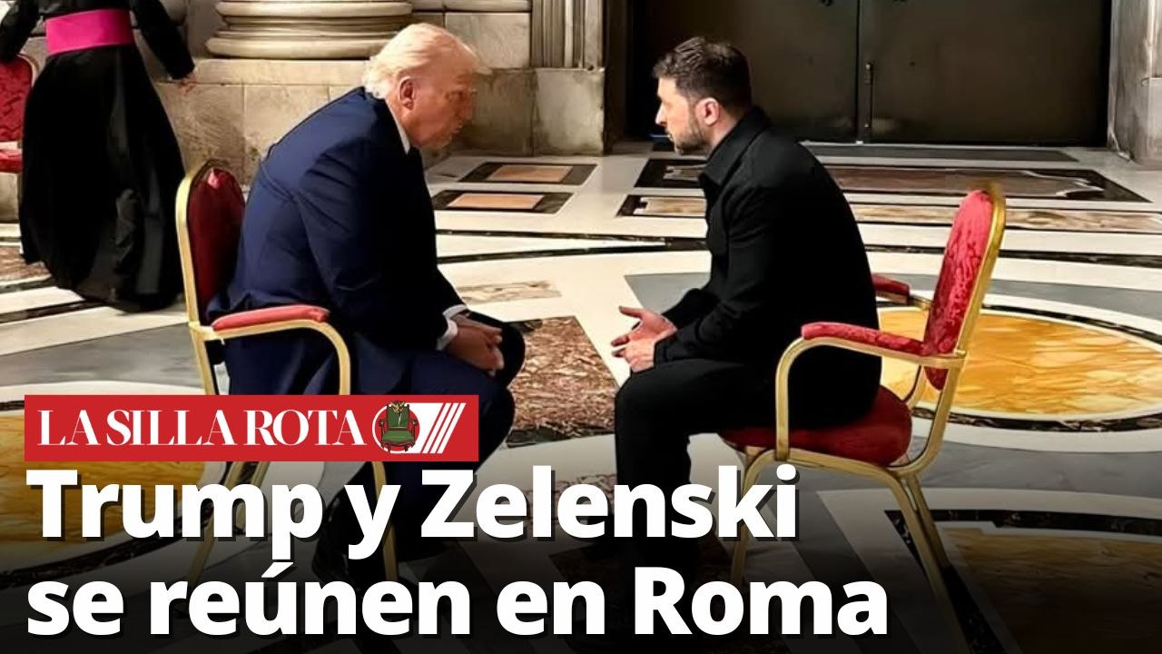 Funeral del Papa Francisco: Reunión inesperada entre Trump y Zelenski