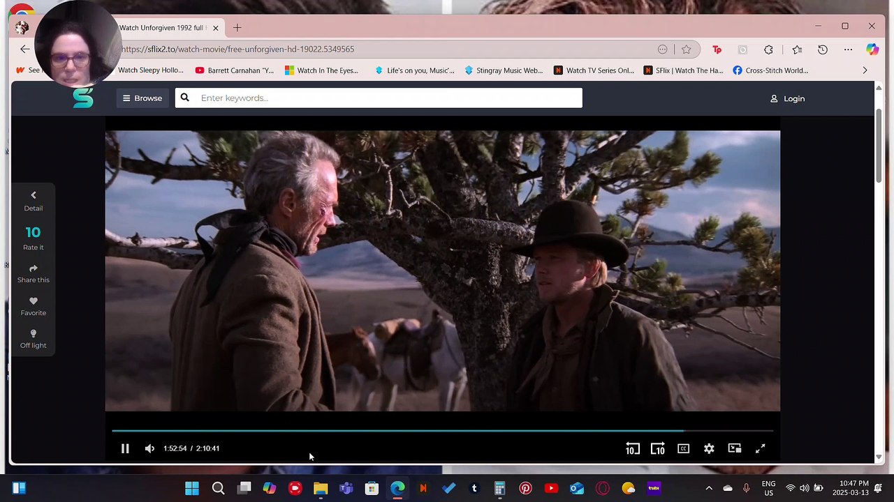 UNFORGIVEN 1992 PART 7