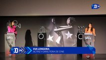 Eva Longoria, Platino de Honor 2025, se dirige a los medios en Madrid
