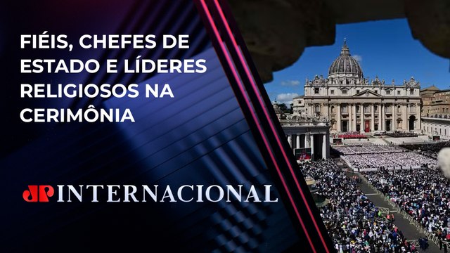 Funeral do Papa Francisco reúne mais de 250 mil pessoas no Vaticano | JP INTERNACIONAL