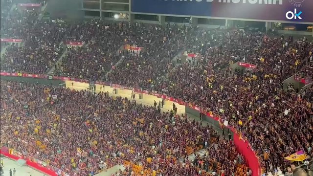 Lamentable: así pitó la afición del Barcelona el himno de España en la final de la Copa del Rey