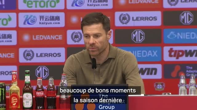 Leverkusen - Xabi Alonso : Oui, je comprends que les supporters veuillent que je reste