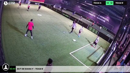 But de Siana Y - Team B