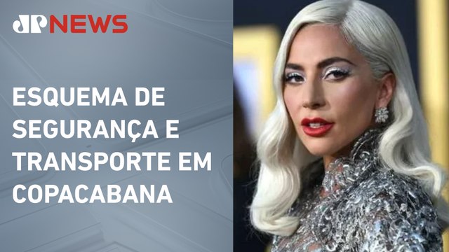 Show de Lady Gaga deve receber 1,6 milhão de pessoas no RJ