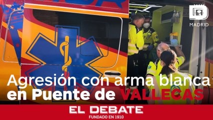 Un joven, en estado muy grave tras ser apuñalado en Puente de Vallecas