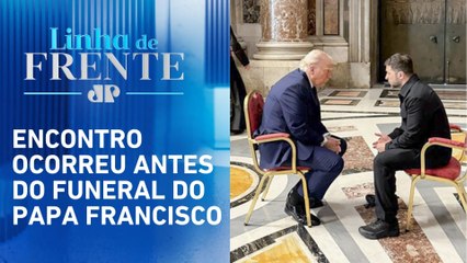 Trump e Zelensky se reúnem para discutir acordo de paz | LINHA DE FRENTE