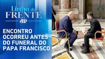 Trump e Zelensky se reúnem para discutir acordo de paz | LINHA DE FRENTE