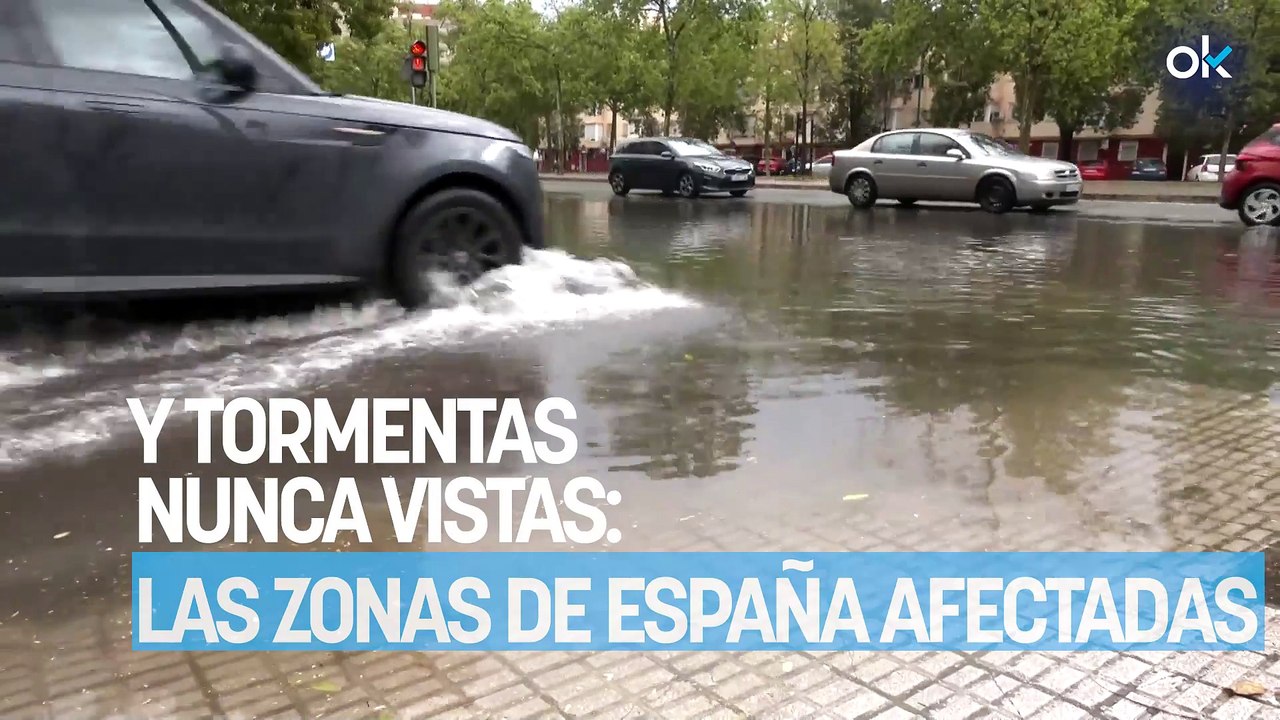 Alerta máxima de la AEMET por la llegada de una DANA y tormentas nunca ...