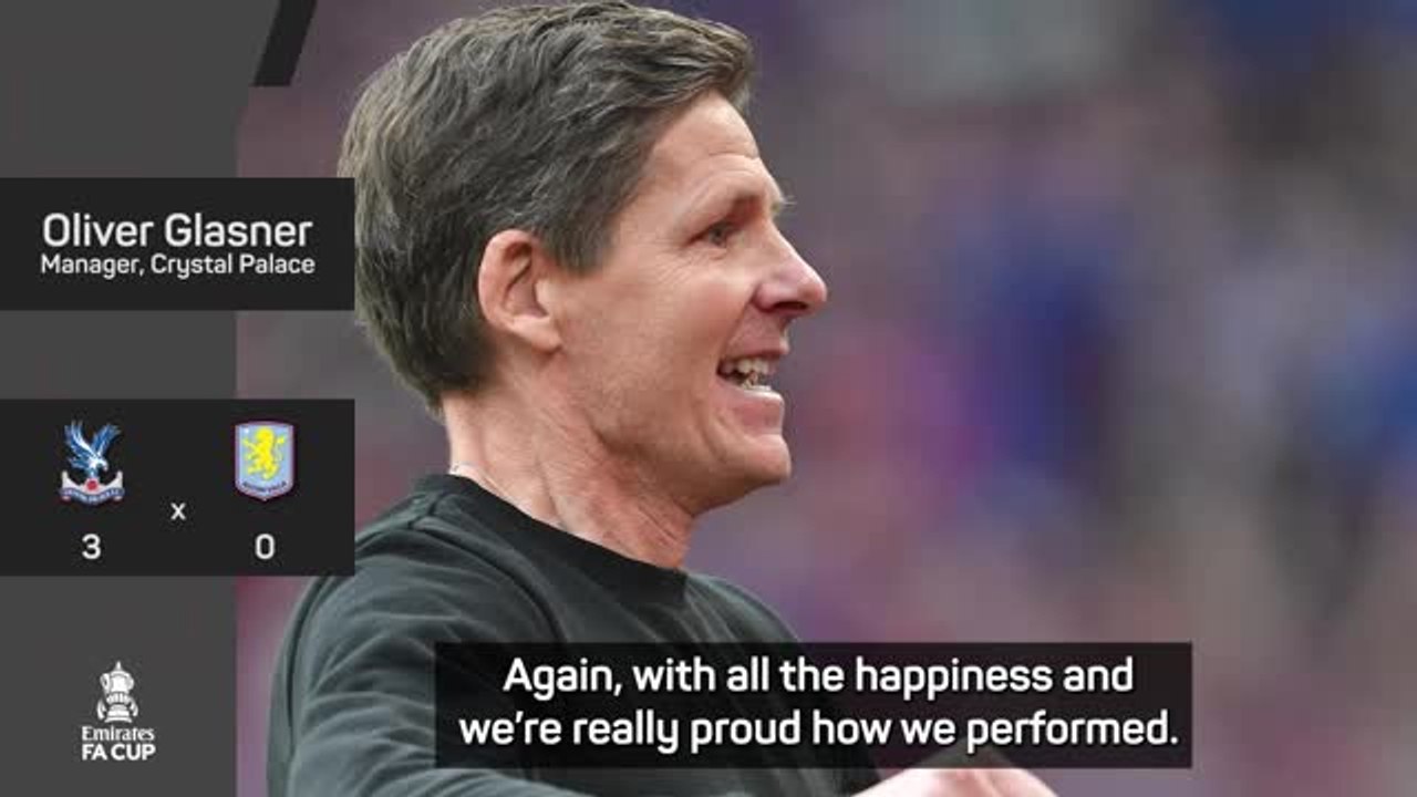 Not quite time to dance - Glasner as Palace reach FA Cup final