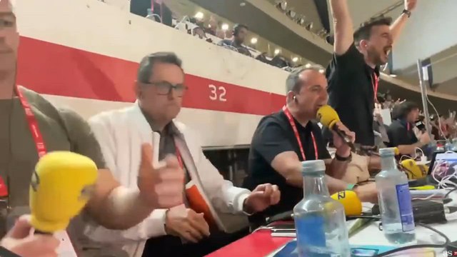 El tremendo enfado de Roncero con el gol de Koundé en la prórroga