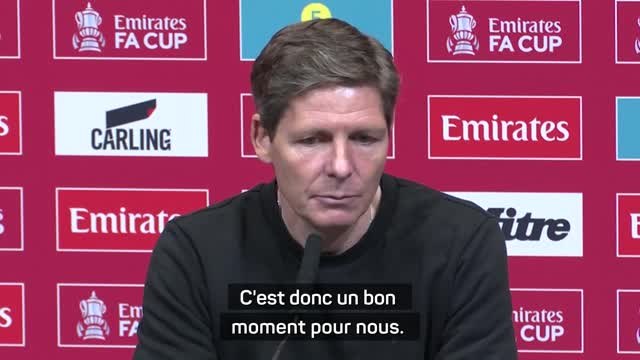 Crystal Palace - Glasner : On va pouvoir regarder l'autre demi-finale sur le canapé