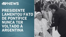Milei: Papa Francisco foi o maior argentino da história