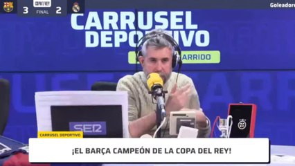 Dani Garrido: "La actitud de Vinicius y Rüdiger ha sido lamentable"