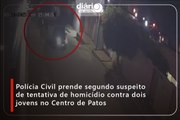 Polícia Civil prende segundo suspeito de tentativa de homicídio contra dois jovens no Centro de Patos