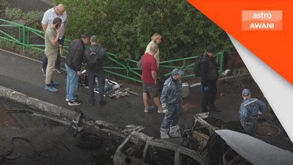 Suspek kes bunuh jeneral tentera Rusia ditahan