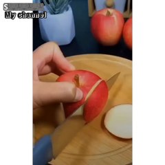 Amazing_fruit_artApple_carving_fruit_decoration#short#shorts(1080p)
