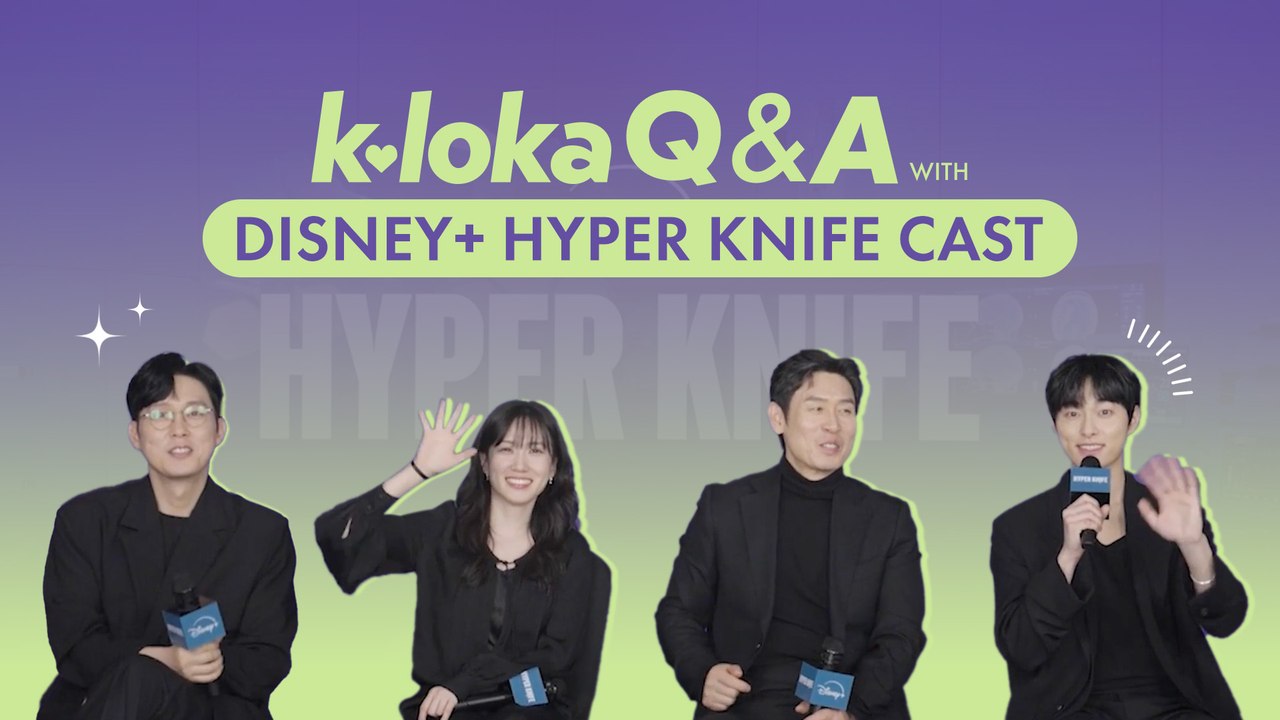 K-loka Q&A with "Hyper Knife" stars Park Eun Bi...