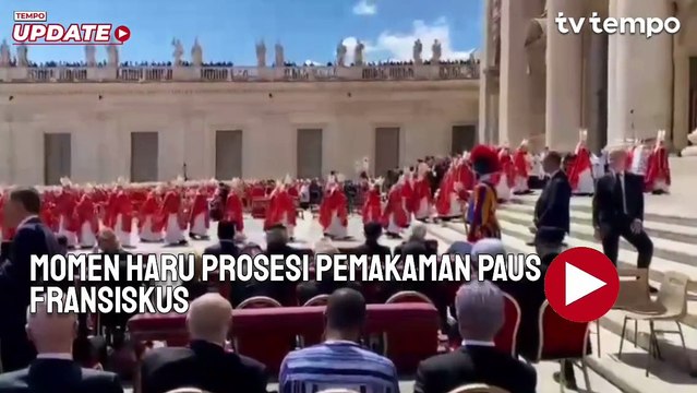 Prosesi Pemakaman Paus Fransiskus: Momen Haru yang Mengubah Sejarah Dunia