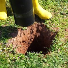 DIY a durable fence foundation!