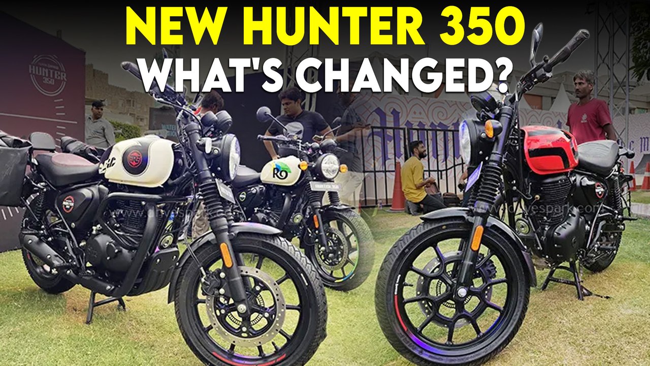 2025 Royal Enfield Hunter 350 Launches - Here's What's Changed