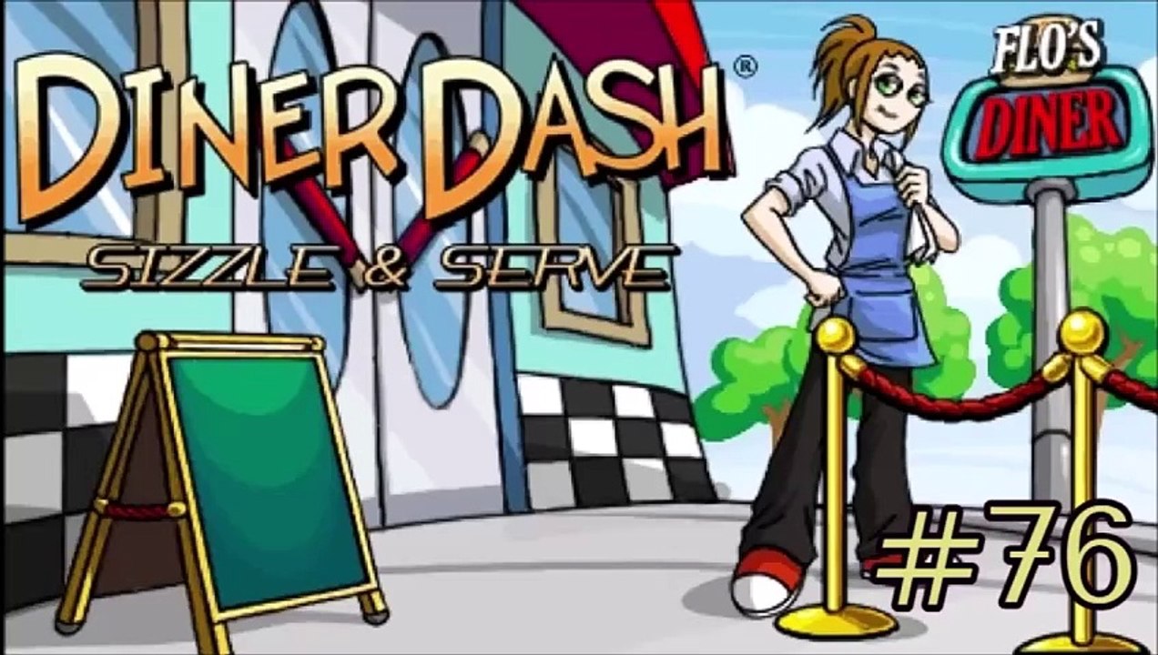Diner Dash: Sizzle & Serve - Mexican #2 (Part 6 [Level 11 & 12])