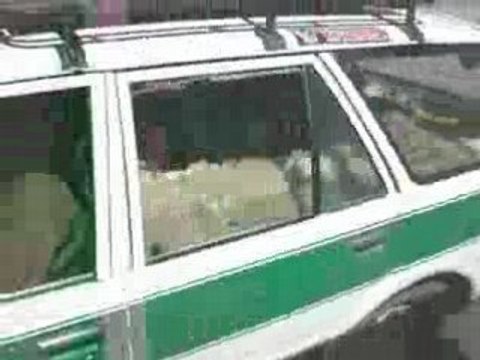 taxi mouton, c est un taxi qui transporte des moutons