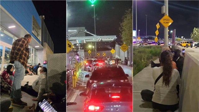 Cierran acceso en garita de San Ysidro a Tijuana tras persecución de conductor presuntamente armado