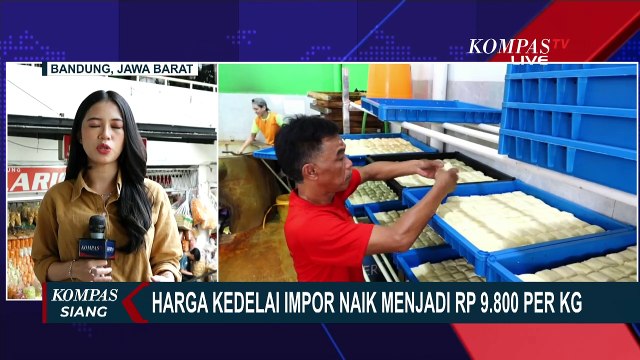 Harga Kedelai Impor Naik Dampak Tarif Trump, Perajin Tahu-Tempe Bandung Waspada