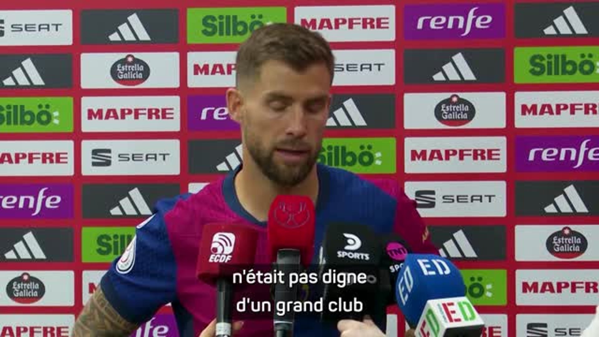 Copa del Rey - Inigo Martinez : “Pas digne du Real Madrid” | beIN SPORTS