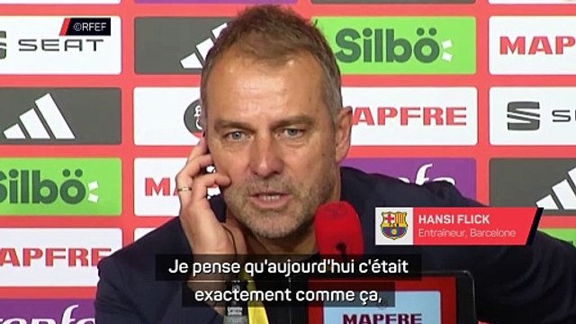 Flick : “Très fier, mes joueurs n’abandonnent jamais”