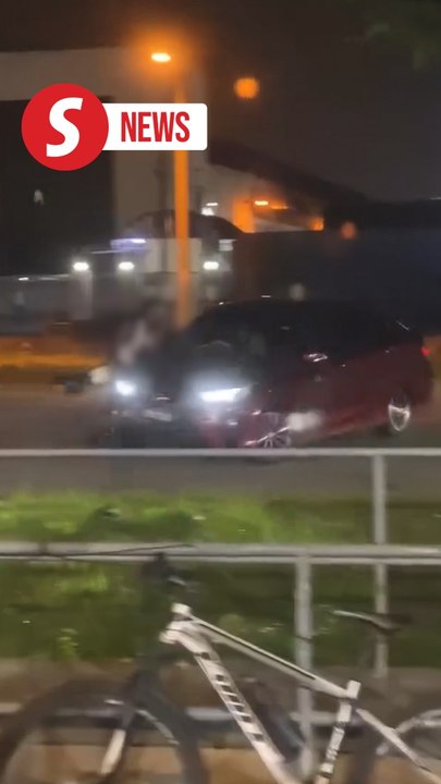 Man detained after traffic dispute turns violent