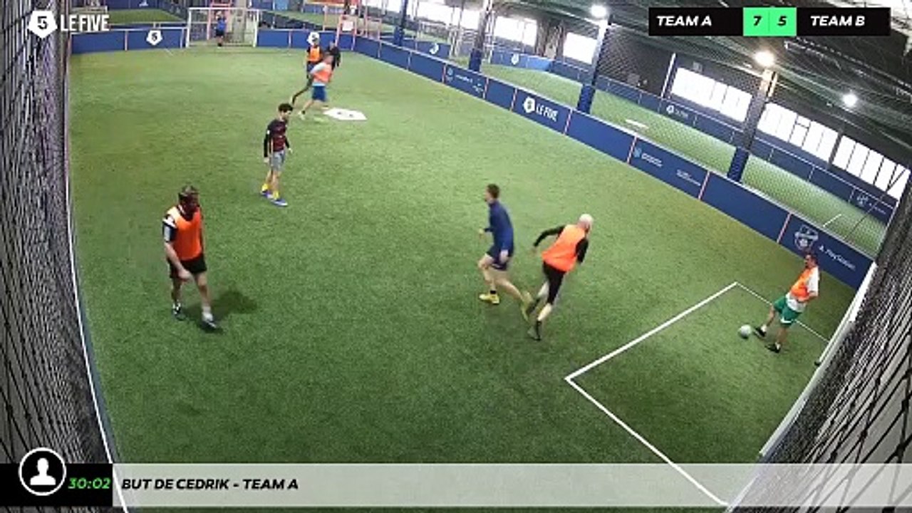 But de Cedrik - Team A