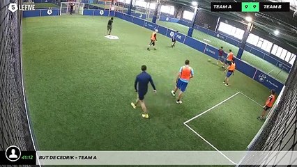 But de Cedrik - Team A