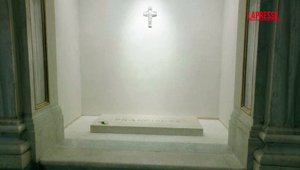 Papa Francesco, la tomba del Pontefice a Santa Maria Maggiore