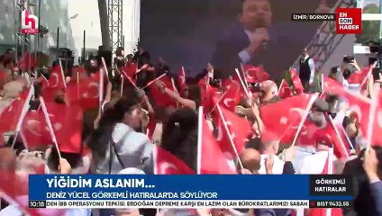 CHP Sözcüsü Deniz Yücel gitar ile 'Yiğidim Aslanım' şarkısını söyledi