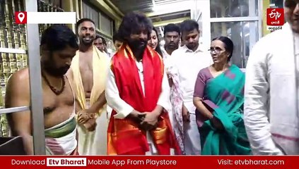 తిరుమల శ్రీవారిని దర్శించుకున్న సినీనటుడు నాని