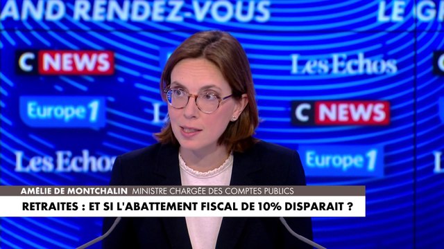 Amélie de Montchalin:«Si on supprime des niches fiscales, je m'engage à baisser les impôts»