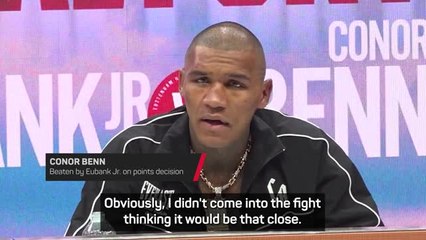 Benn vows to do better after defeat to Eubank