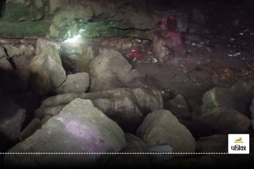 कर्रेगुट्टा की पहाड़ियों पर मिली नक्सलियों की गुफा