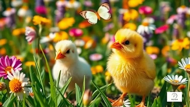“The Chicks’ First Foraging Adventure! 🐣🌾 A Farm Story for Kids”