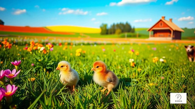 “Chicks’ First Adventure Lost at the Neighbor’s Farm! 🐣 A Farm Story for Kids”