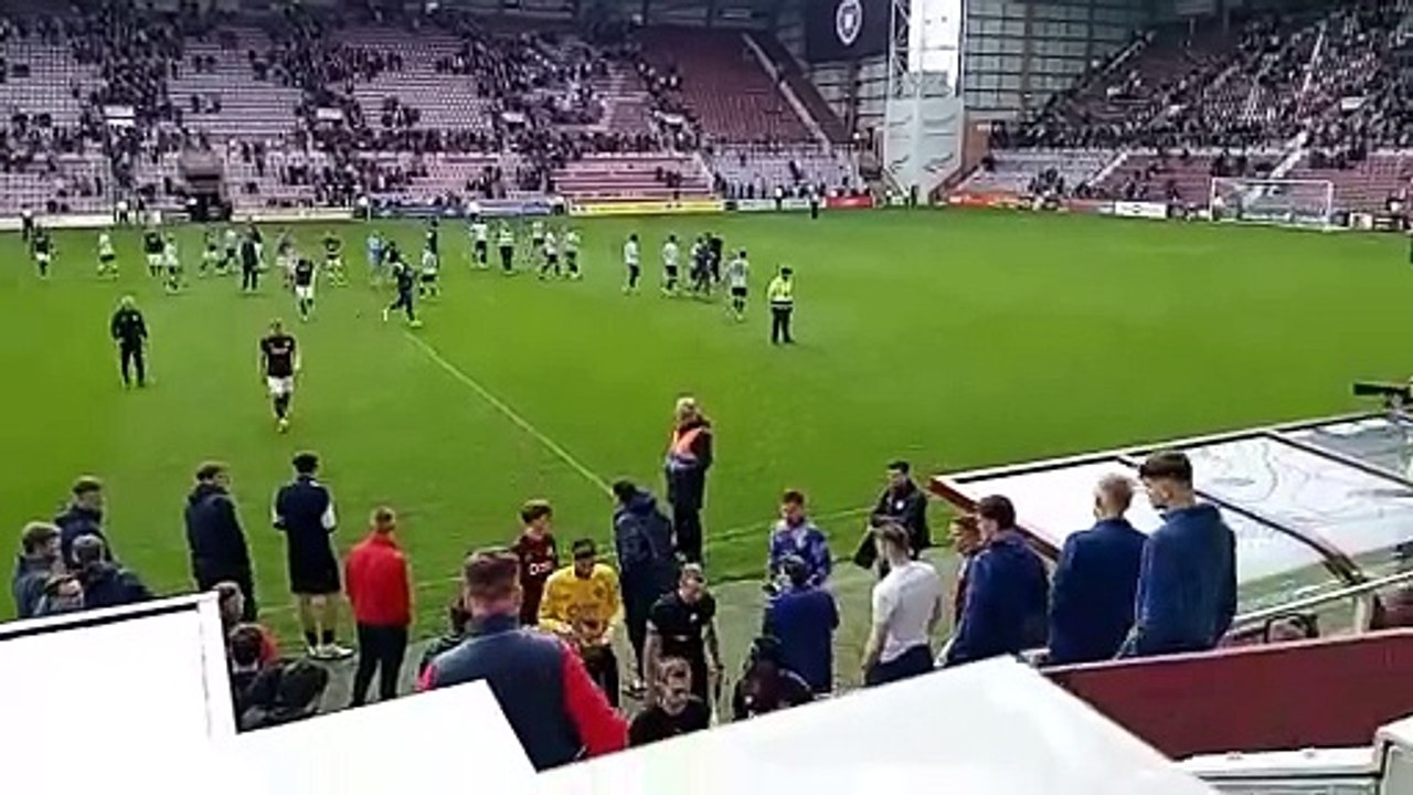 Hearts fans' fury