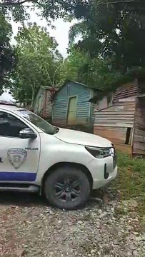 Comunitarios de Cotuí se enfrentan a maquinaria de Barrick Gold para evitar tala de árboles en río El Naranjo