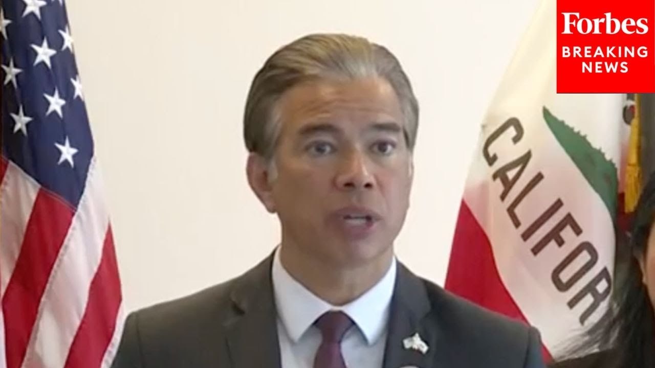 California Attorney General Rob Bonta Holds Press Conference About New Report On Immigration Detention Facilities Conditions