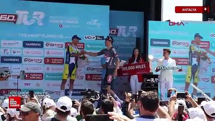 60. Cumhurbaşkanlığı Türkiye Bisiklet Tur'unun ilk etabını Simon Dehairs kazandı