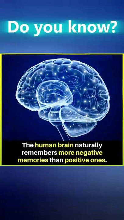Why Your Brain Stores More Negative Memories Than Positive Ones 🧠💭 | Fascinating Psychology Facts