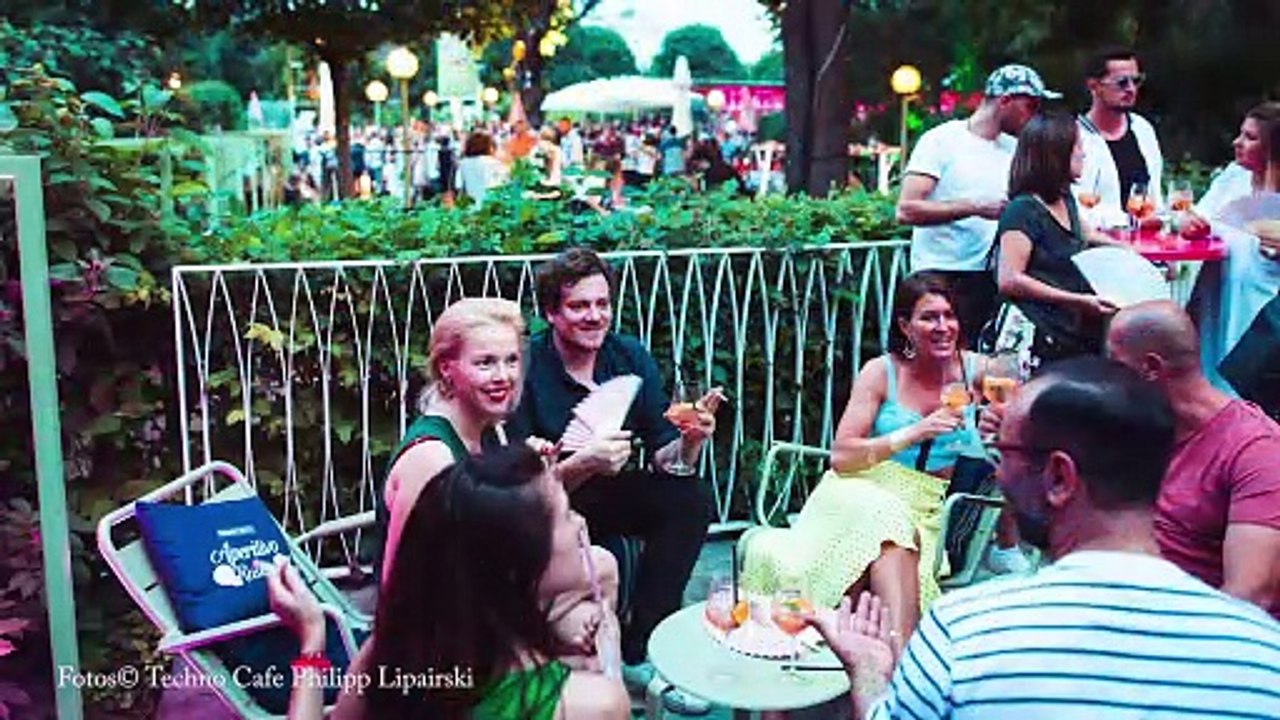 Startschuss für den Sommer Das Techno Cafe lädt ab 29. April zum Afterwork in den Volksgarten Pavillon