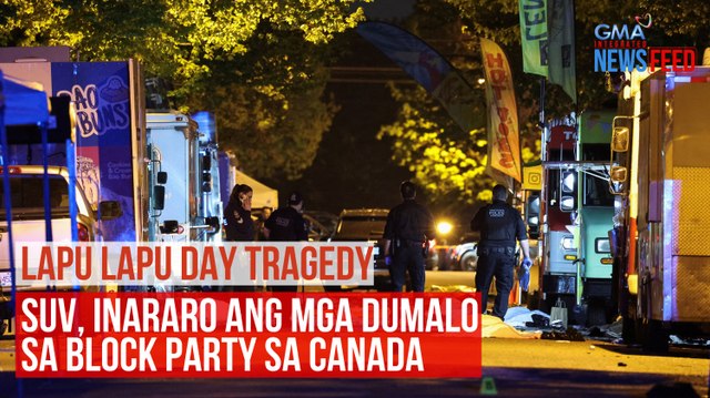 SUV, inararo ang mga dumalo sa block party sa Canada! | GMA Integrated Newsfeed